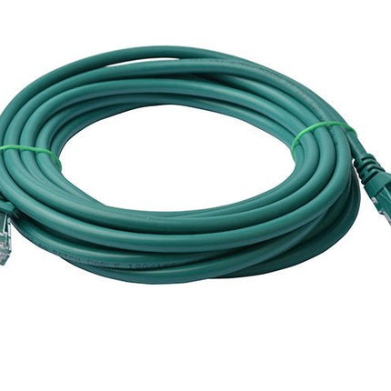 8Ware Cat 6a UTP Ethernet Cable, Snagless - 7m Green LS - CCTV Guru