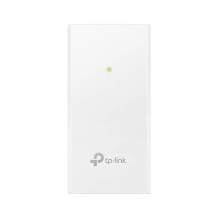 TP-Link POE4818G Passive PoE Adapter showing the Gigabit LAN and PoE ports for high-speed network power delivery.