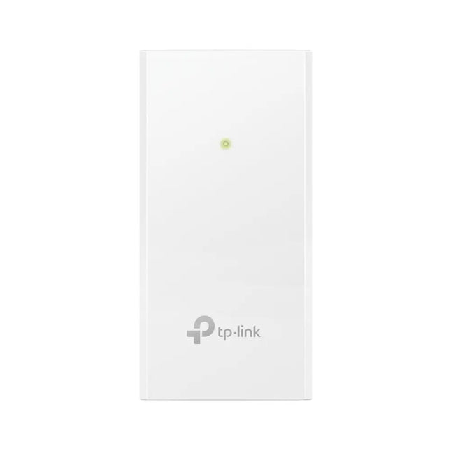 TP-Link POE4818G Passive PoE Adapter showing the Gigabit LAN and PoE ports for high-speed network power delivery.