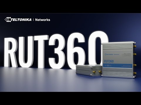 Teltonika RUT360-LTE - Instant CAT6 LTE Failover | Compact and Powerful Industrial 4G LTE Cat 6 Router/Firewall, Rugged Aluminium Housing - On Promotion