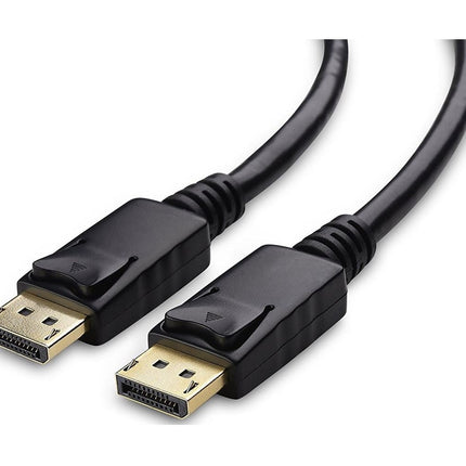 8Ware DisplayPort DP Cable 2m Male to Male 1.2V 30AWG Gold - Plated 4K High Speed Display Port Cable for Gaming Monitor Graphics Card TV PC Laptop - CCTV Guru