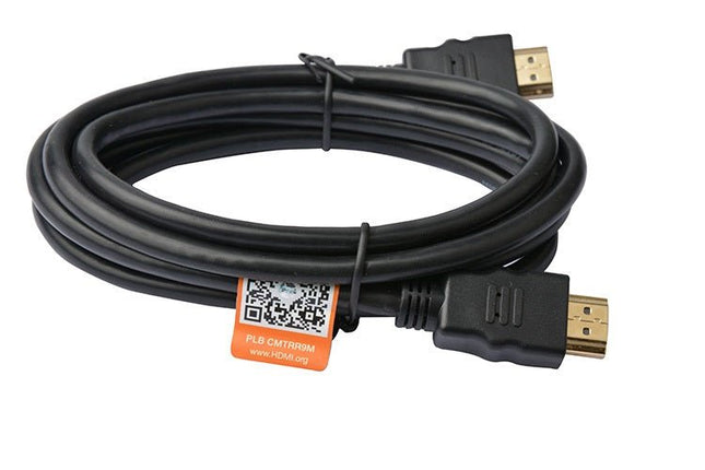 8Ware Premium HDMI 2.0 Certified Cable 3m Male to Male - 4Kx2K @ 60Hz (2160p) - CCTV Guru