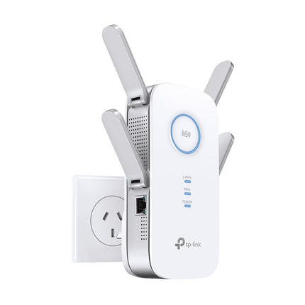 TP - Link RE650 AC2600 2600Mbps Wi - Fi Range Extender 800Mbps@2.4GHz 1733Mbps@5GHz 1x1Gbps LAN 4xAntennas 4×4 MU - MIMO Beamforming Access Point Mode - CCTV Guru