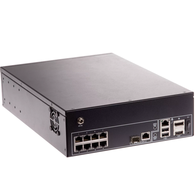 AXIS S2208 8 Channel Recorder With 4TB Storage, Preloaded With Camera Station, PoE Switch, 01580-006