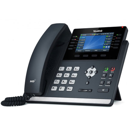 Yealink T46U 16 Line IP phone, 4.3' 480x272 pixel Colour LCD with backlight, Dual USB Ports, POE Support, Wall Mountable, Dual Gigabit,(T46S) - CCTV Guru