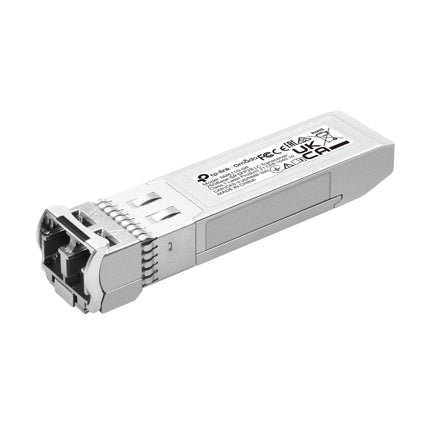 SM6110-SR Omada 25GBase-SR SFP28 LC transceiver module by TP-Link Australia.