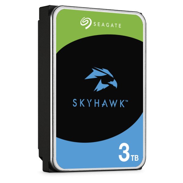 Seagate SkyHawk 3TB Surveillance Internal CCTV Hard Drive 3.5" SATA - CCTV Guru