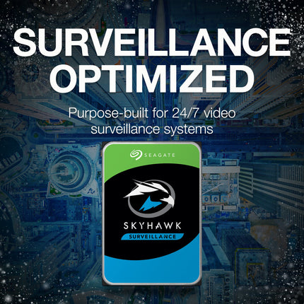 Seagate SkyHawk 6TB Surveillance Internal CCTV Hard Drive 3.5" SATA - CCTV Guru