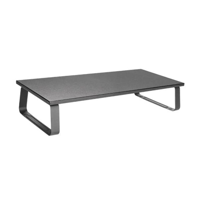 Brateck Timber Desktop Monitor Stand (600x260x120mm) Fit Screen Size 13' - 32' Weight Capacity Up to 20kg - Black - CCTV Guru