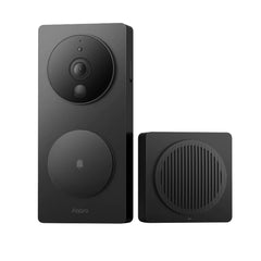 Aqara Smart Video Doorbell G4 with Chime (Black) - CCTV Guru