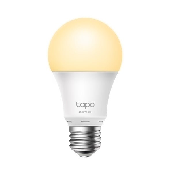 TP - Link Tapo L510E Smart Light Bulb Edison Fitting, Dimmable, No Hub Required, Voice Control, Schedule & Timer 2700K 8.7W 2.4 GHz 802.11b/g/n - CCTV Guru