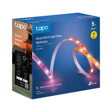 TP-Link Tapo L920-5 Smart Wi-Fi LED Light Strip, Multicolour