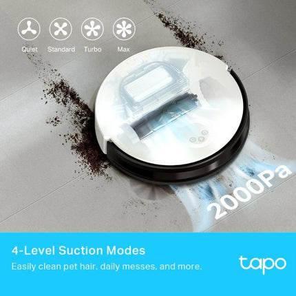 TP - Link Tapo RV10 Plus Robot Vacuum & Mop + Smart Auto - Empty Dock - CCTV Guru