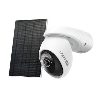 Front view of the retail packaging for the Tapo TC92 KIT Solar-Powered Security Camera Kit, Australian edition.