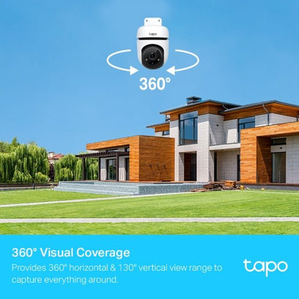 TP - Link Tapo Outdoor Pan/Tilt Security Wi - Fi Camera - TC40 - CCTV Guru