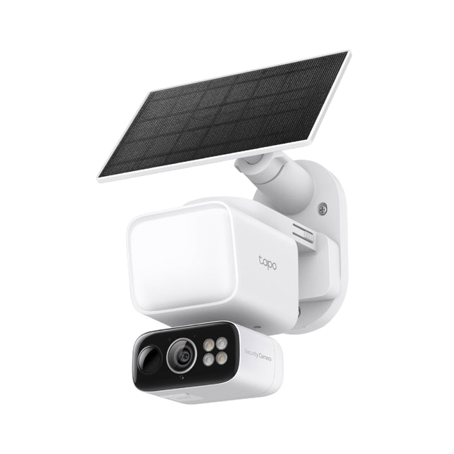 TC50 KIT Solar-Powered Floodlight Pan/Tilt Security Camera Kit by TP-Link Australia.