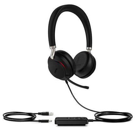 Yealink UH38 Dual Mode USB and Bluetooth Headset, Dual, USB - A, TEAMS Call Controller with Built - In Battery Dual Noise - Canceling Mics, Busy Light - CCTV Guru