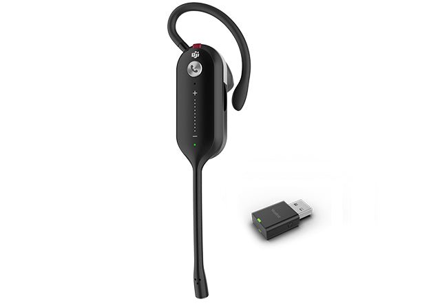 Yealink WH63 Microsoft Teams DECT Convertible Wireless Portable Headset, Yealink Acoustic Shield Technology, WDD60 DECT Dongle, USB Charging Cable - CCTV Guru
