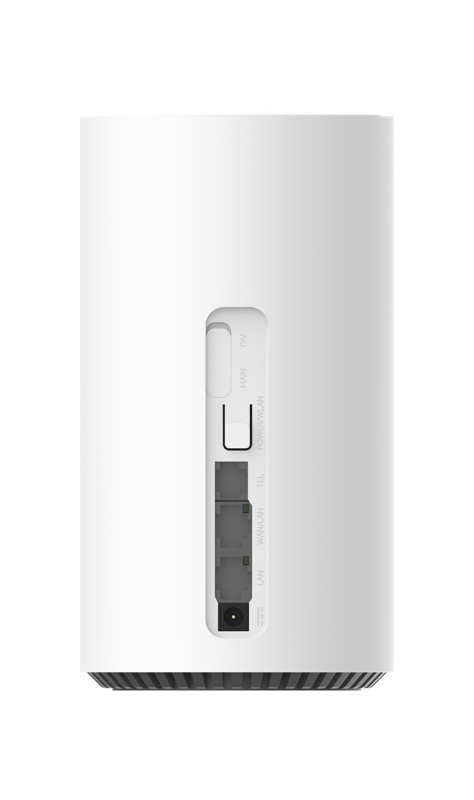 Teltonika ALTOS CAP700 router rear view showing Ethernet and connection ports