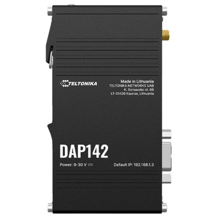 Teltonika DAP142 industrial access point with integrated DIN-rail bracket