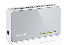 TP - Link SF1008D 8 Port Switch 10/100Mbps Desktop Plastic case - CCTV Guru