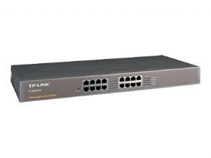 TP - Link TL - SG1016 16 - Port Gigabit Rackmount Unmanaged Switch energy - efficient Supports MAC 19 - inch rack - mountable steel case 32Gbps Switching Capacity - CCTV Guru