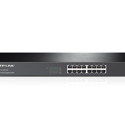 TP - Link TL - SG1016D 16 - Port Gigabit Desktop/Rackmount Unmanaged Switch energy - efficient Supports MAC Plug & play 32Gbps Switching Capacity - CCTV Guru