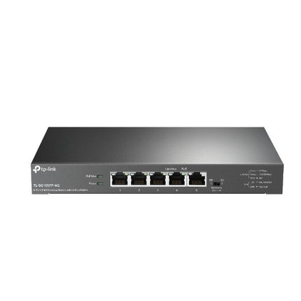 TP - Link 5 - Port 2.5G Desktop Switch with 4 - Port PoE++ - TL - SG105PP - M2 - CCTV Guru