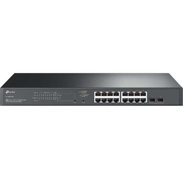 TP - Link JetStream 18 - Port Gigabit Smart Switch with 16 - Port PoE+ - TL - SG2218P - CCTV Guru