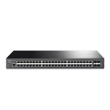 TP - Link TL - SG3452 JetStream 48 - Port Gigabit L2 Managed Switch, 4 SFP Slots, Omada SDN, Centralised Mgt, Static Routing (T2600G - 52TS) - CCTV Guru