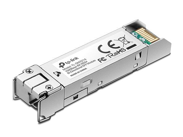 TP - Link 1000Base - BX WDM Bi - Directional SFP Module (TL - SM321A - 2) TX: 1550nm, RX: 1310nm, Up to 2KM Transmission Distance - CCTV Guru