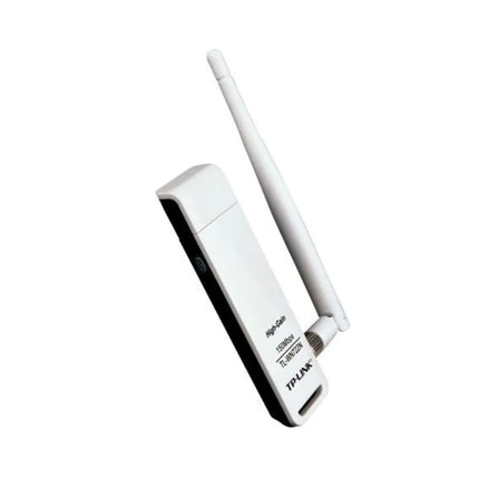 TP - Link TL - WN722N N150 High Gain Wireless USB Adapter 2.4GHz (150Mbps) 1xUSB2 802.11bgn 1x4dBi Omni Directional Antenna WPS button - CCTV Guru