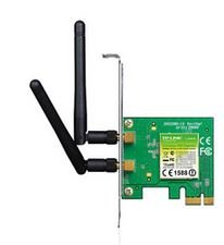 TP - Link TL - WN881ND N300 Wireless N PCI Express Adapter 2.4GHz (300Mbps) 802.11bgn 2x2dBi Detachable Omni Antennas MIMO with Low Profile Bracket - CCTV Guru