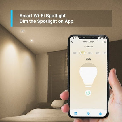 TP - Link Tapo Smart Wi - Fi Spotlight, Dimmable - TL31 - CCTV Guru