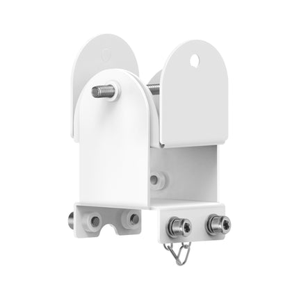 Full hardware layout of the APM-103 mounting bracket accessory kit including installation screws and anchors.