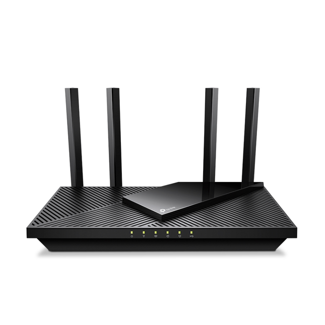 TP-Link Archer AX55 Pro AX3000 multi-gigabit Wi-Fi 6 router.