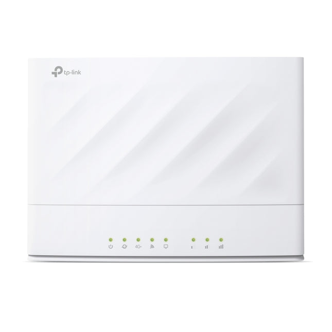 Rear view of the Archer MX700 router highlighting the Nano SIM card slot and multiple Gigabit Ethernet LAN/WAN ports.