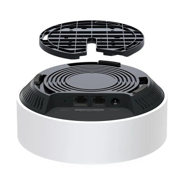 Official retail packaging for the TP-Link Deco X50-PoE AX3000 Whole Home Mesh Wi-Fi 6 System.