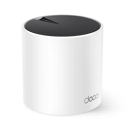 TP-Link Deco X55 AX3000 Whole Home Mesh Wi-Fi 6 Unit designed to eliminate wireless dead zones with seamless roaming.
