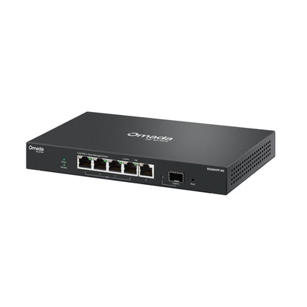 Close-up view of the 10GE SFP+ slot on the ES206XPP-M2 switch for high-speed fiber uplink connectivity.