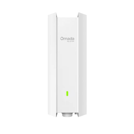 TP-Link Omada EAP610-Outdoor AX1800 WiFi 6 long-range outdoor access point with dual high-gain omnidirectional antennas.