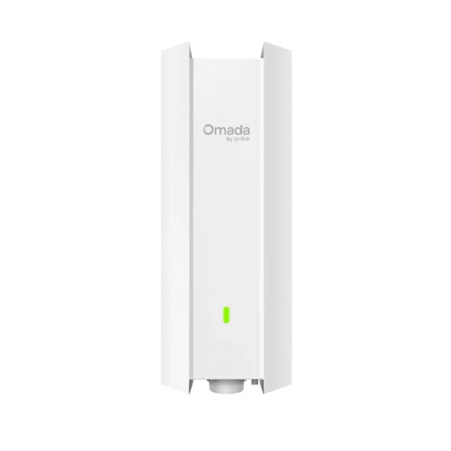 TP-Link Omada EAP610-Outdoor AX1800 WiFi 6 long-range outdoor access point with dual high-gain omnidirectional antennas.
