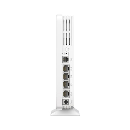 Front view of the retail packaging for the TP-Link Omada EAP610GP-Desktop GPON Access Point, Australian stock.