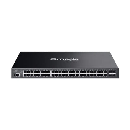 TP-Link Omada SG5452XMPP 48-port Gigabit rackmount enterprise switch featuring Lite Layer 3 management and 770W PoE budget.