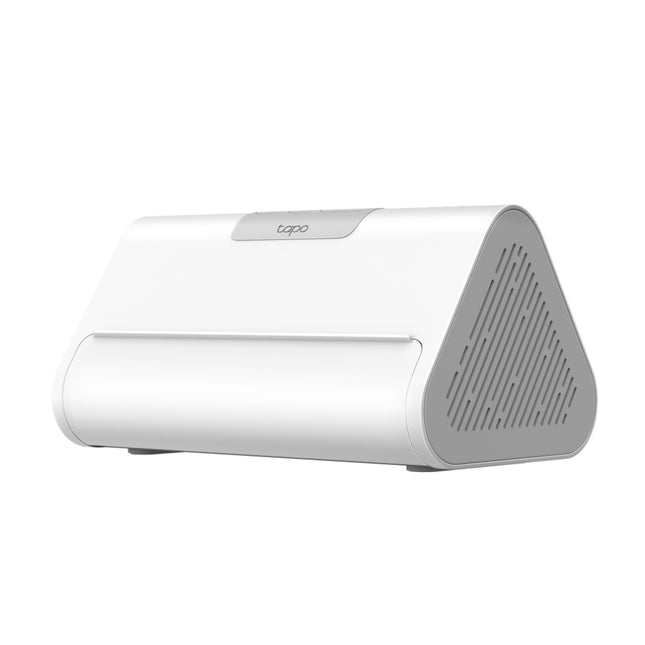 Front view of the white and grey TP-Link Tapo H500 CentralHub smart home gateway and automation controller.