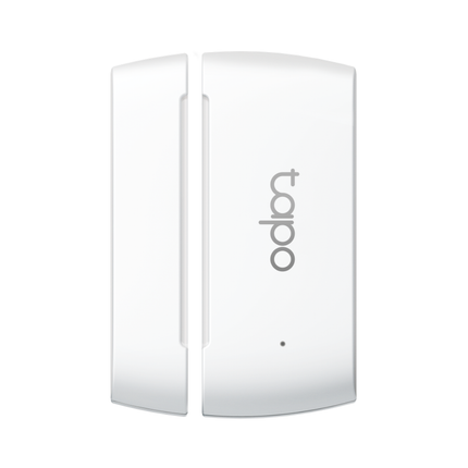 TP-Link Tapo T110 Smart Contact Sensor for real-time door and window open/close notifications.