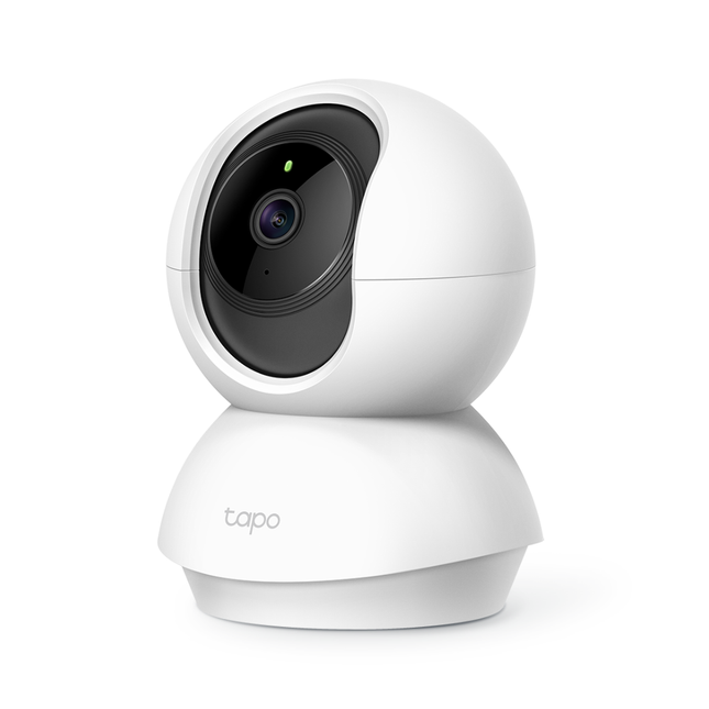 TP-Link TC70 Pan/Tilt Home Security Wi-Fi Camera with 360-degree horizontal view and motion tracking.
