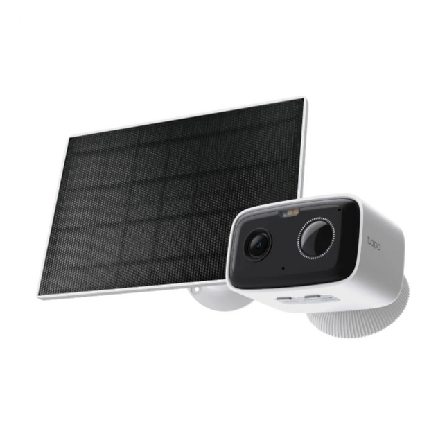 TP-Link TC80 KIT Smart Wire-Free Outdoor Security Camera with Modular Solar Panel and 180-Day Battery Life - Side View