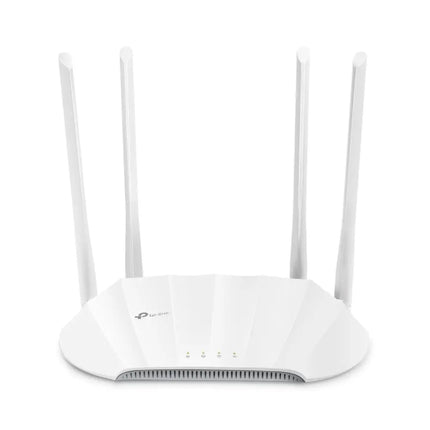 TP-Link TL-WA1801 AX1800 Gigabit Wi-Fi 6 Access Point with high-gain antennas for expanded wireless network coverage.
