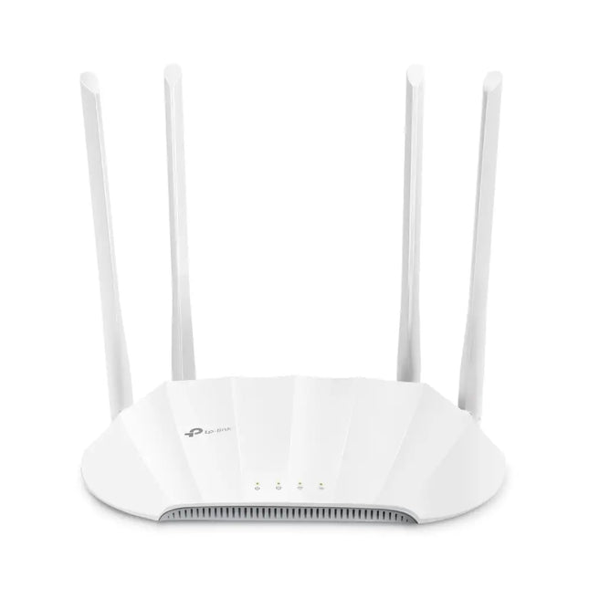 TP-Link TL-WA1801 AX1800 Gigabit Wi-Fi 6 Access Point with high-gain antennas for expanded wireless network coverage.